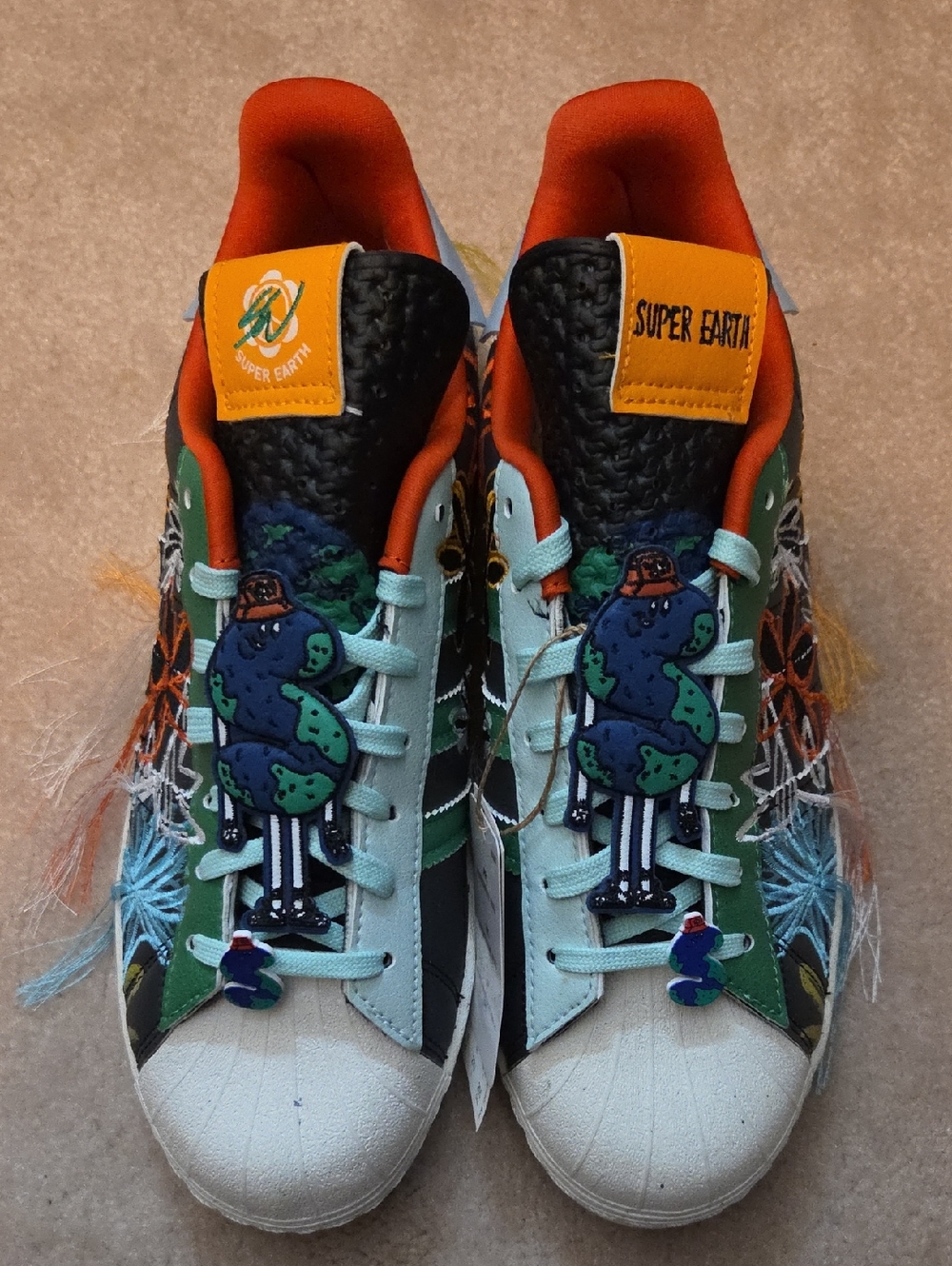 Adidas "Super Earth" Sneakers Multicolor
